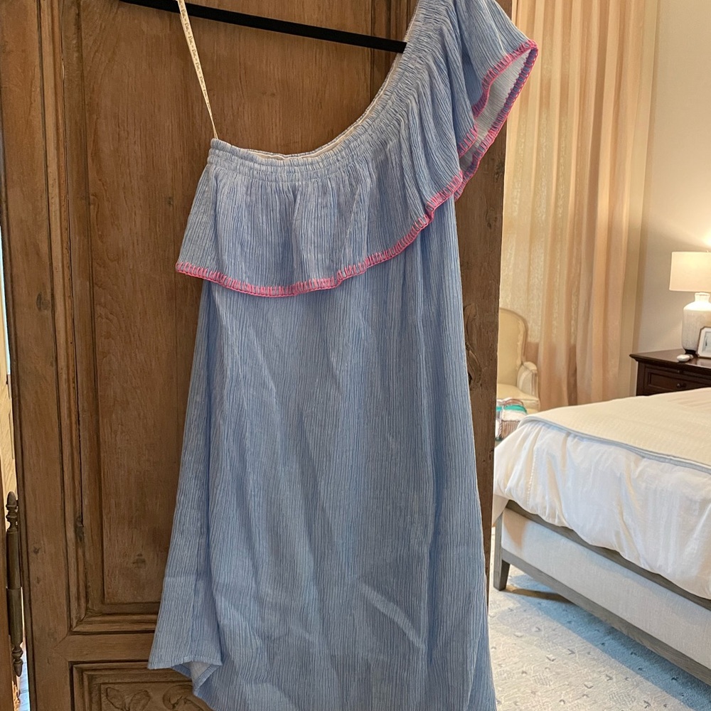 Lilly Pulitzer one shoulder dress